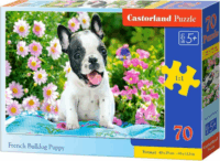 Castorland Francia bulldog kiskutya - 70 darabos puzzle
