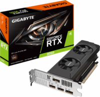 Gigabyte GeForce RTX 3050 6GB GDDR6 OC Low Profile 6G Videókártya