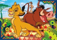 Clementoni 21604 Supercolor Disney Az oroszlánkirály - 2x60 darabos puzzle