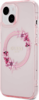 Guess iPhone 15 Tok - Rózsaszín/Mintás