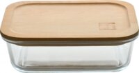 Bergner BG-25253-MM Üveg ételtároló légmentes fedéllel 1L