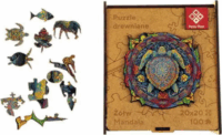 Panta Plast Mandala teknős - 90 darabos Fa puzzle