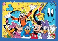 Clementoni 24791 Supercolor Disney Mickey - 2x20 darabos puzzle