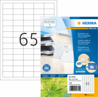 HERMA 38,1x21,2 mm Címke tintasugaras és lézer nyomtatóhoz (5200 címke / csomag)