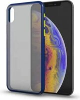 Xprotector Matt Apple iPhone 15 Plus Szilikon Tok - Átlátszó/Kék