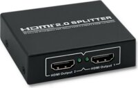 Qoltec HDMI v.2.0 Splitter - 2 port