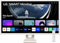 LG 31.5" 32SR50F-W Smart Monitor TV