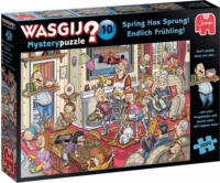 Jumbo Wasgij Mystery 10 Végre tavasz! - 1000 darabos puzzle