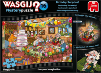 Jumbo Wasgij Mystery 16 Születésnapi meglepetés - 1000 darabos puzzle