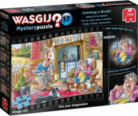 Jumbo Wasgij Mystery 17 Béke, öröm, palacsinta - 1000 darabos puzzle