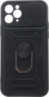 Defender Slide iPhone 12 / 12 Pro Tok - Fekete