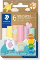 Staedtler Noris® jumbo 842 Gyurmakészlet - Pasztell színek (6 darabos)