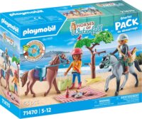 Playmobil: 71470 - Tengerparti lovaglás Ameliaval és Bennel