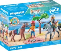 Playmobil 71470 Horses of Waterfall - Tengerparti lovaglás Ameliaval és Bennel