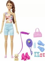 Mattel Barbie feltöltődés: Barna hajú fitness Barbie baba