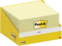 3M Post-it 76x127mm öntapadó jegyzettömb - Sárga (100 lap / tömb)