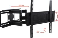 ART AR-70 23"-55" LCD TV/Monitor Fali tartó Fekete