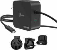 j5create JUP25102V USB Type-C GaN Hálózati töltő - Fekete (102W)