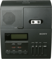 Sony BM850 Mikrokazettás Diktafon Átíró gép - Fekete
