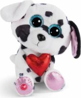 Nici Topaz dalmata plüss figura szívecskével - 15 cm