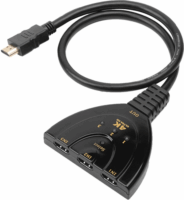 Techly 360042 HDMI Switch (3 PC - 1 Kijelző)
