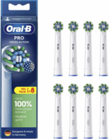 Oral-B EB50RX CrossAction Elektromos fogkefe Pótfej - Fehér (8db)