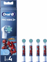 Oral-B EB10S Elektromos fogkefe Pótfej - Pókember (4db)