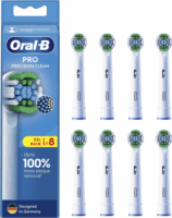 Oral-B EB20RX PrecisionClean Elektromos fogkefe Pótfej - Fehér (8db)