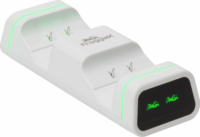 FroggieX Xbox Series X|S Kettős töltődokkoló + 2db Akkumulátor - Fehér
