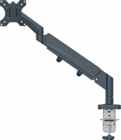 Leitz Ergo 17"-32" LCD TV/Monitor Asztali tartó kar - Sötétszürke (1 kijelző)