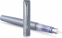 Parker Vector XL Kupakos töltőtoll metál ezüstkék - M / Kék