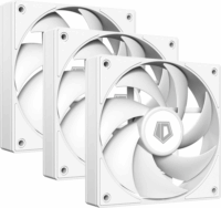 ID-Cooling AF-125-W TRIO 120mm PWM Rendszerhűtő - Fehér (3db/csomag)