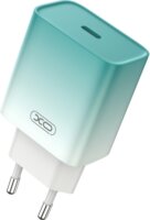 XO CE18 USB-C Hálózati töltő + USB-C/Lightning kábel - Kék (30W)