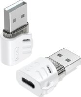 XO NB256D USB-A apa - USB-C anya Adapter