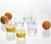 Ambition P1644 300ml Üveg Pohár Szett 6 Darabos
