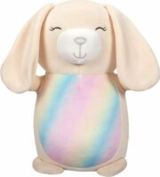 Squishmallows: HugMee Robyne, a krémszínű nyuszi szivárvány színű hassal Plüss figura - 25 cm
