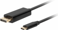 Lanberg CA-CMDP-10CU-0030-BK USB-C - DisplayPort 1.2 Kábel 3m - Fekete