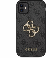 Guess 4G Metal Logo Apple iPhone 11 Tok - Szürke