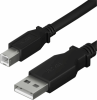 Yenkee YCU 015 BK USB Type-A apa - USB Type-B apa Nyomtató kábel - Fekete (1.5m)