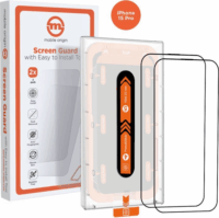 Mobile Origin Orange Screen Guard Apple iPhone 15 Pro Edzett üveg kijelzővédő (2db)