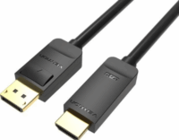 Vention HAGBG DisplayPort 1.2 - HDMI 2.0 Kábel 1.5m - Fekete