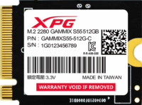 Adata 512GB XPG Gammix S55 M.2 PCIe SSD