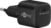 Goobay 65403 USB Type-C GaN Hálózati töltő - Fekete (20W)