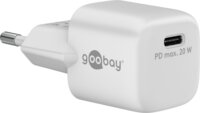 Goobay 65404 USB Type-C GaN Hálózati töltő - Fehér (20W)