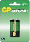 GP 1604G Greencell 9V Karbon-Cink góliát elem (1 db / blister) (OEM)