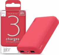 Juice Eco 3 Charge Power Bank 10000mAh - Piros