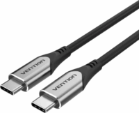 Vention TAAHF USB-C apa - USB-C apa 3.1 Adat és töltőkábel - Fekete (1m)
