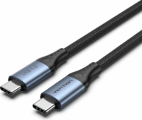 Vention TAVHF USB-C apa - USB-C apa 4.0 Adat és töltőkábel - Fekete (1m)