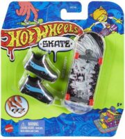 Mattel Hot Wheels Twist Ripper Ujjgördeszka cipővel