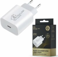 ExtraLink CHARESL03 Smart Life USB Type-C Hálózati töltő - Fehér (20W)